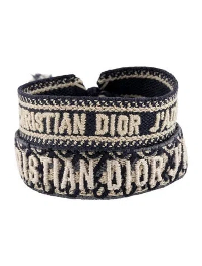 Pre-owned Dior J'a Friendship Bracelet Set In Multi