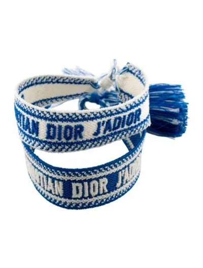 Pre-owned Dior J'a Friendship Wrap Bracelet Set In Multi