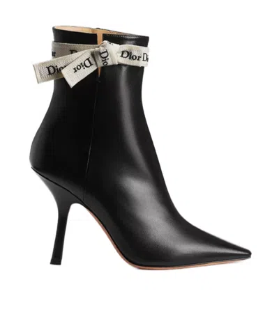 Dior J'a Heeled Ankle Boot In Multi