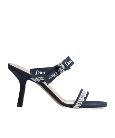 Dior J'a Heeled Sandal With Straps In Multi