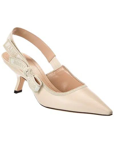 Dior J'a Leather Slingback Pump