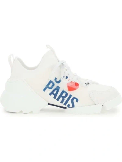 Dior J'a Paris Sneaker In White