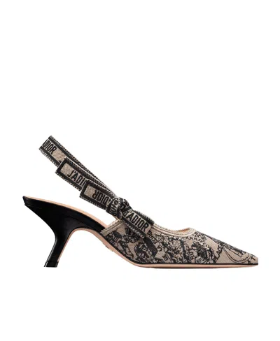 Dior J'a Slack-heeled Heels In Black