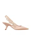 Dior Heeled Shoes In Nude