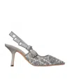 Dior J'a Slingback Pump In Gray