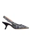 Dior J'a Slingback Pump In Gray