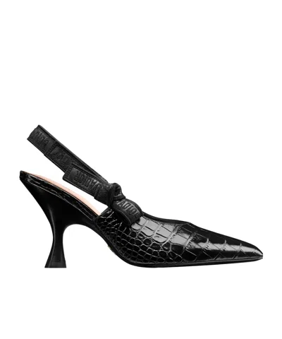 Dior J'a Slingback Pump In Black