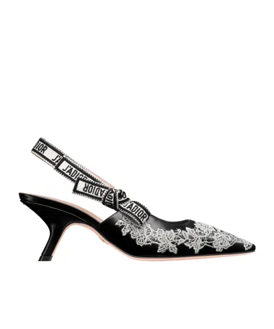Dior J'a Slingback Pump In Black