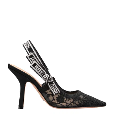 Dior J'a Slingback Pump In Black