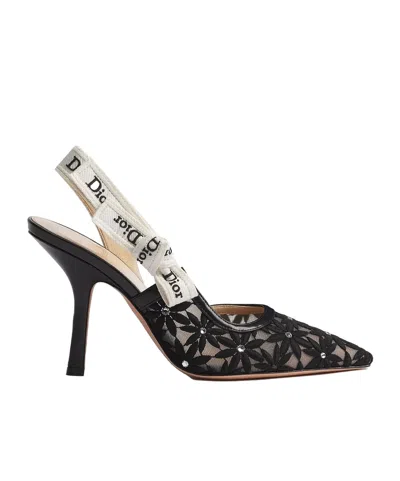Dior J'a Slingback Pump In Black