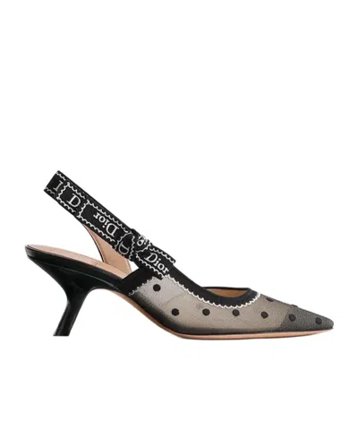 Dior J'a Slingback Pump In Black
