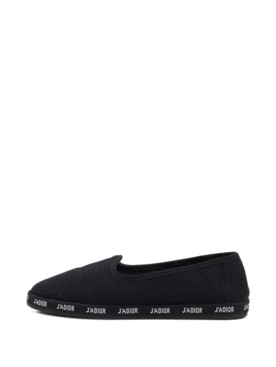 Pre-owned Dior J'a Slippers In Black