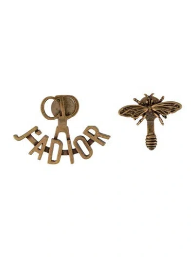 Pre-owned Dior J'a Stud Earrings In Multi