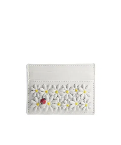 Dior Jardin Freesia Card Holder In Red