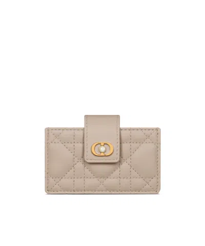 Dior Jasmine  Jolie Card Holder In Nude