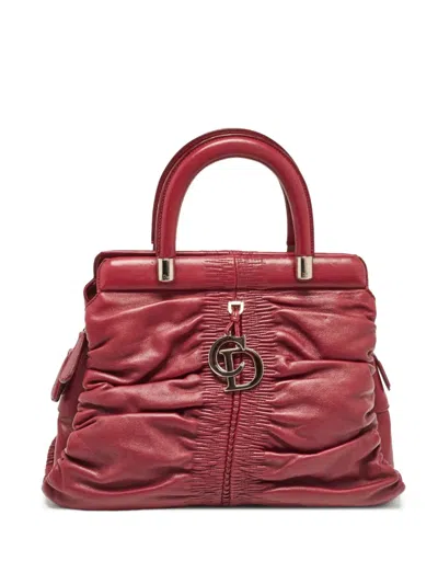 Pre-owned Dior Karenina Frame Tote Bag