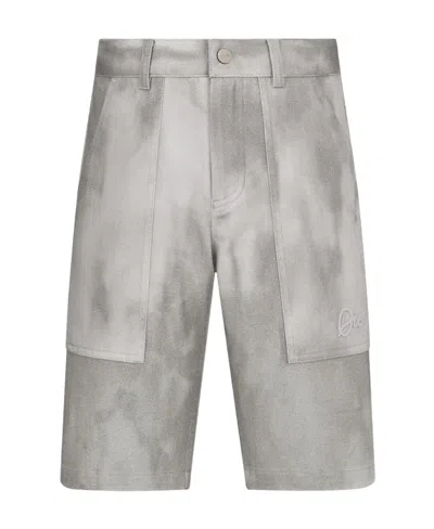 Dior Kid's Bermuda Shorts In Gray