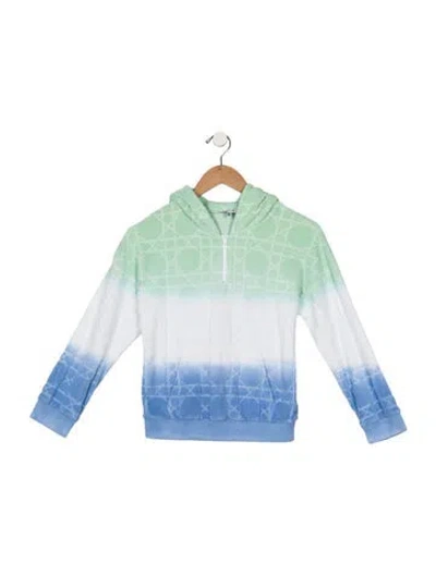 Pre-owned Dior Kid Boys Hoodie In Blue