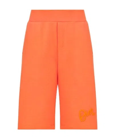 Dior Kid's Track Shorts In Orange