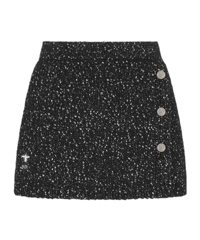 Dior Kids' A-line Skirt In Black