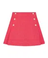Dior Kids' A-line Skirt In Stone Washed Raspberry Red