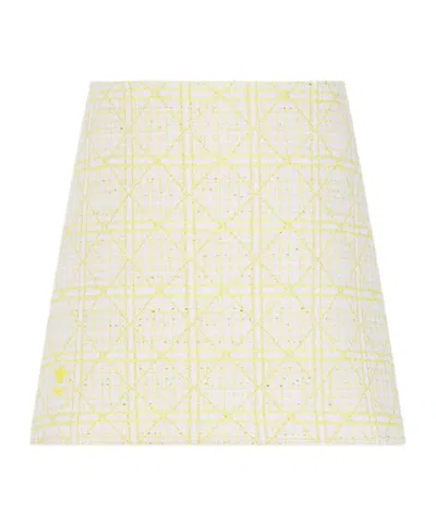 Dior Kids' A-line Skirt In White