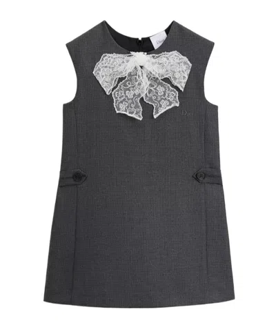 Dior Kids' A-line Dress In Gray