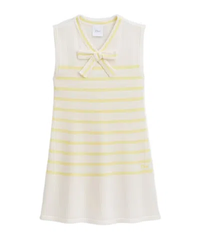 Dior Kids' A-line Dress In White