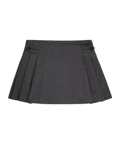 Dior Kids' A-line Skirt In Brown