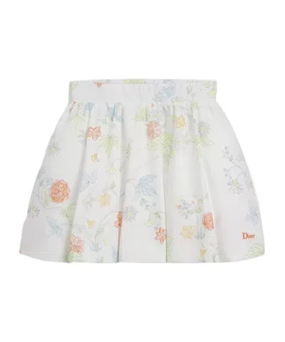Dior Kids' Balloon Skirt In Multi
