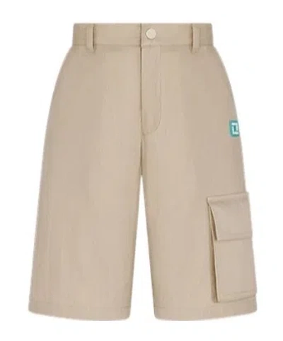 Dior Kids' Bermuda Shorts In Neutral