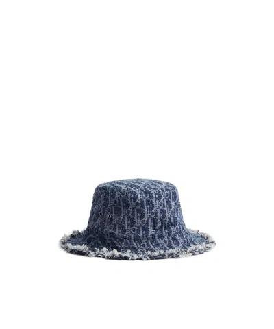 Dior Kids' Bucket Hat In Blue