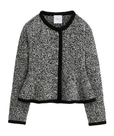 Dior Kids' Cardigan In Gray