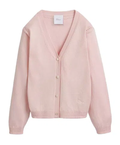 Dior Kids' Cardigan In Pink