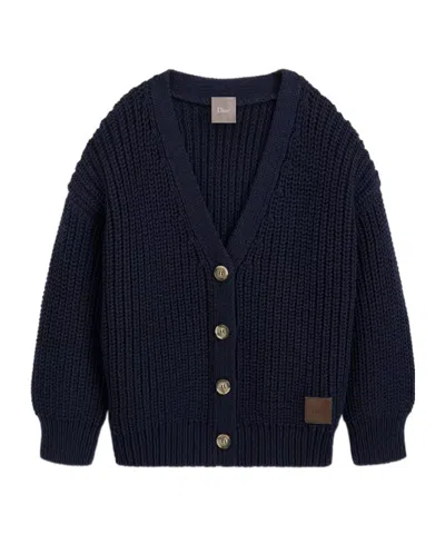 Dior Kids' Cardigan In Blue