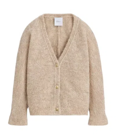 Dior Kids' Cardigan In Brown