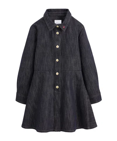 Dior Kids' Flared Dress In Blue