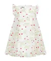 Dior Kids' Flared Dress In Ivory