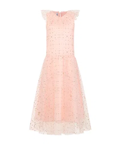 Dior Kids' Flared Dress In Pink