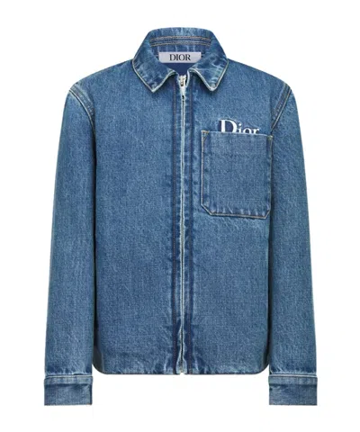 Dior Kids' Jacket In Blue