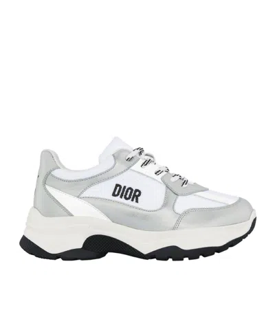 Dior Kids' Low-top Sneaker In Silver