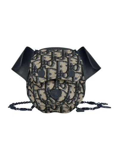 Dior Kids' Mini Bobby Bag In Black