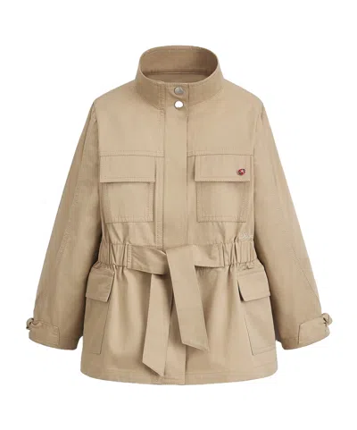 Dior Kids Safari Jacket In Brown