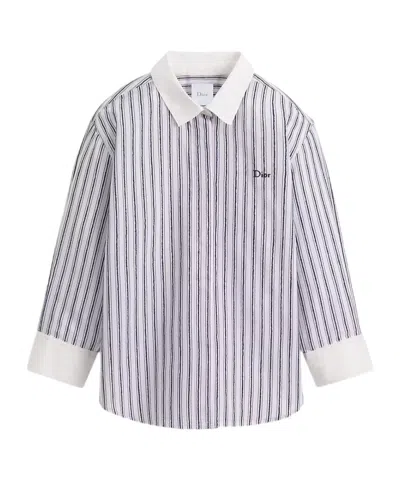 Dior Kids' Shirt In Gray