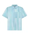Dior Short-sleeved Shirt In Blue
