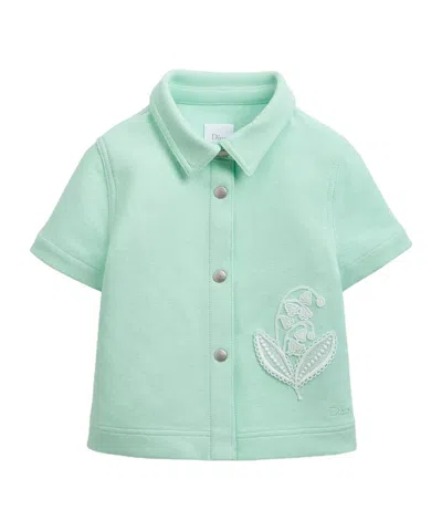 Dior Kids Short-sleeve Top In Green