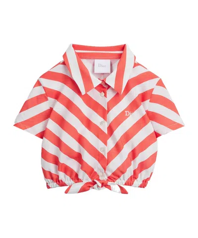 Dior Kids' Short-sleeved Shirt In Multi