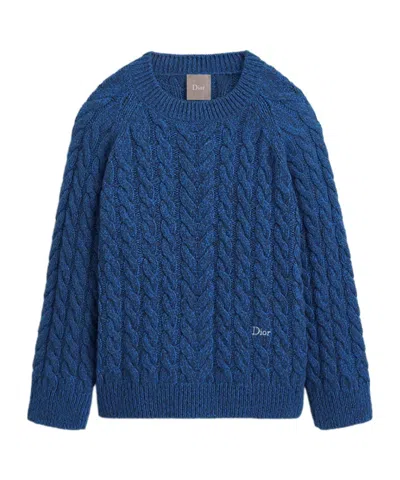 Dior Kids' Sweater In Blue