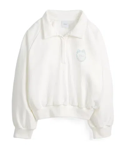 Dior Kids Sweatshirt In White