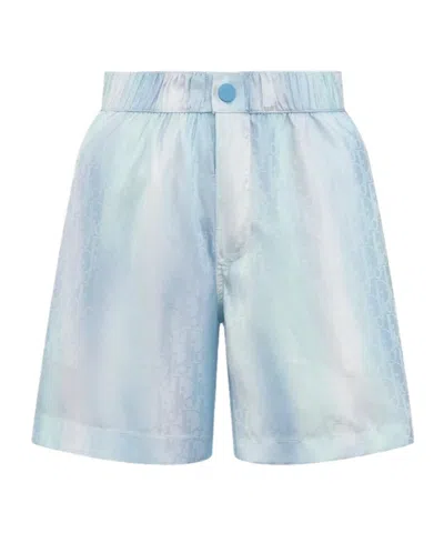 Dior Kids' Swim Shorts In Blue